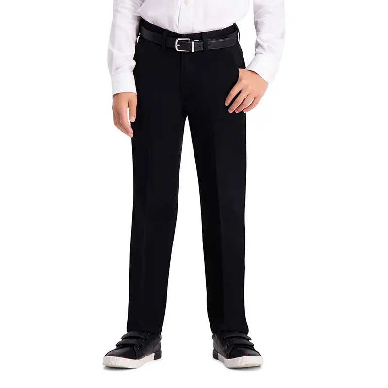 Boys’ Premium No-Iron Khaki Trousers – Wrinkle-Resistant Bcy0002 1