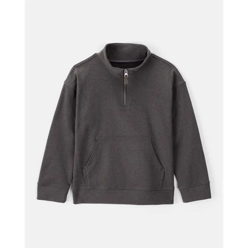 Boys’ Quarter-Zip Long-Sleeve Pullover Sweatshirt – 3T511510 1