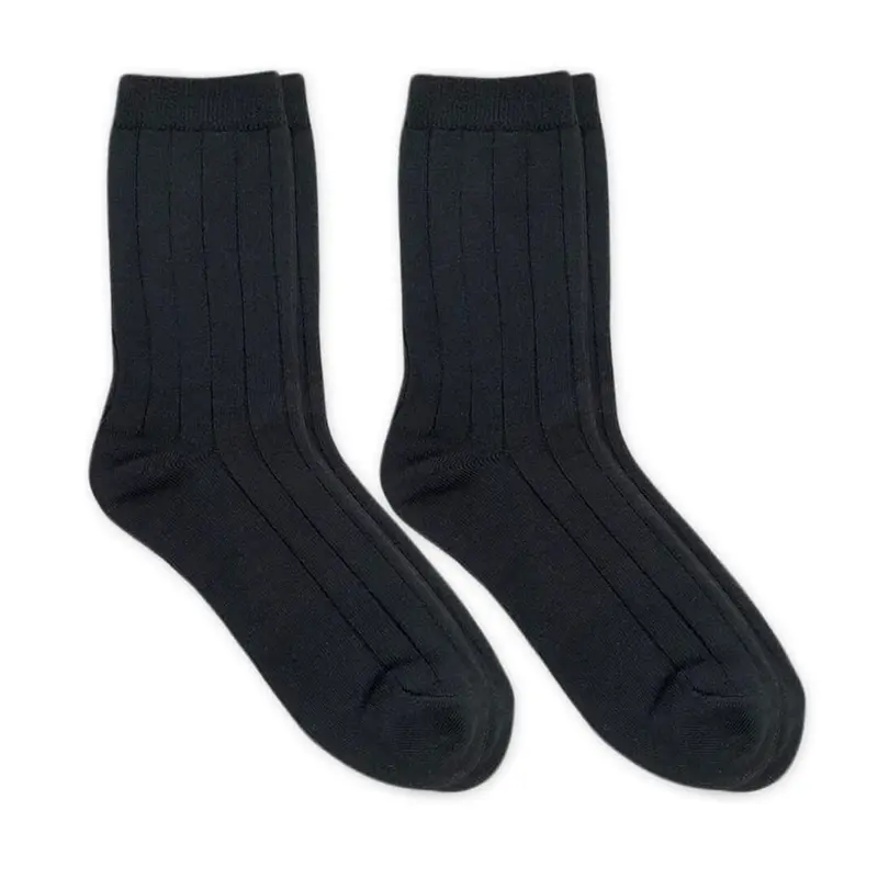 Boys' School Uniform Crew Socks – 2-Pair Pack For Daily Wear 1