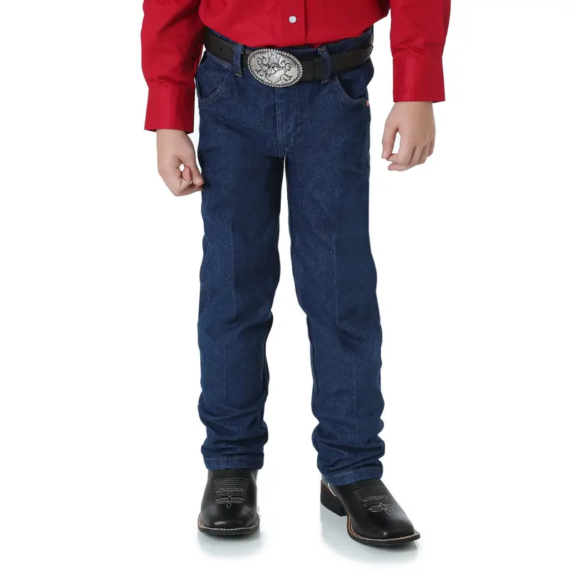 Boys' Slim-Fit Cowboy Cut Denim Jeans – Youth Sizes (Style 13Mwz) 1