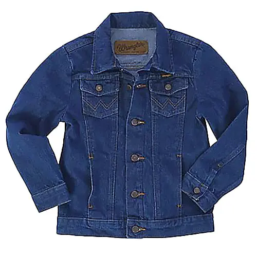 Boys’ Slim-Fit Unlined Cowboy Denim Jacket – Casual Western Style (Model 84145Pw) 1