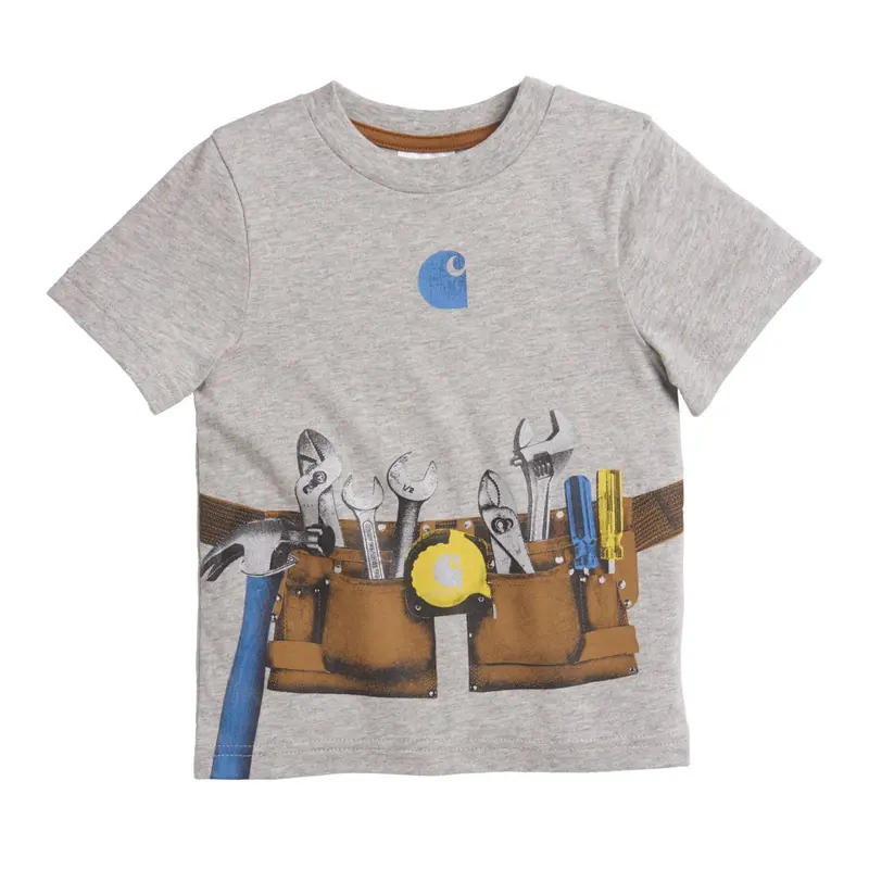 Boys' Tool-Themed Graphic T-Shirt 1