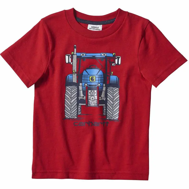 Boys’ Tractor Graphic T-Shirt – Fun Farm-Themed Top Ca6169 1