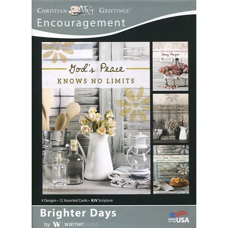 Brighter Days Encouragement Card Set – Uplifting Boxed Greetings For Any Occasion 1
