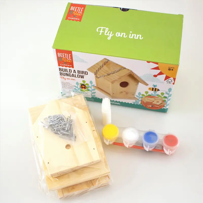 Build A Bird Bungalow Wooden Model Kit – 29535 1