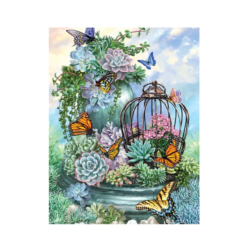 Butterfly Bliss Jigsaw Puzzle – 33-Piece Educational Activity (33-01665) 1