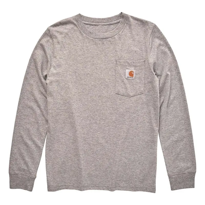 Ca6287 Boys' Rugged Long-Sleeve Cotton Tee 1