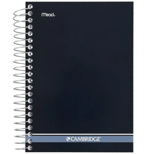 Cambridge College-Ruled Wirebound Notebook – Durable Soft-Touch Cover, 8.5" X 11" 1