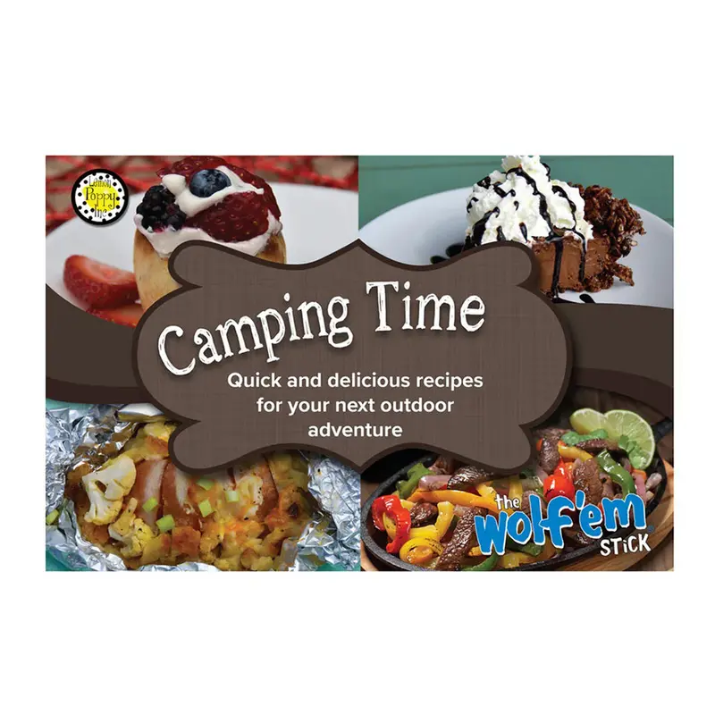 Camping Time Cookbook – Outdoor Recipes & Meal Planning Guide #6196 1