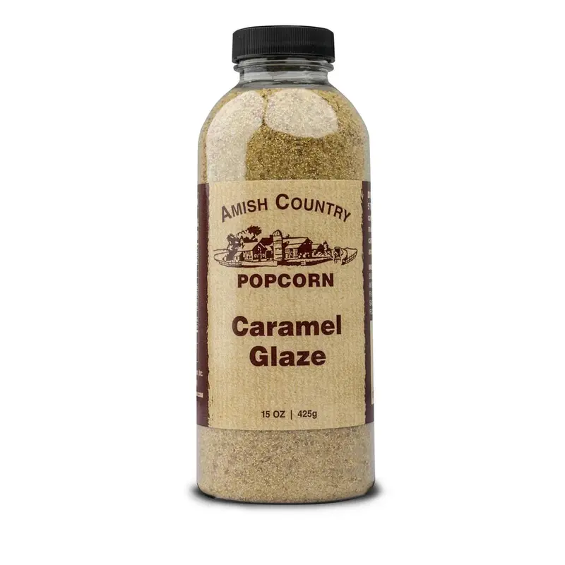 Caramel Popcorn Glaze – 14 Oz Bottle 1