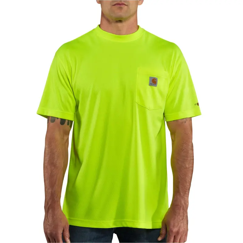 Carhartt Force High-Visibility T-Shirt For Men – Color-Enhanced Fabric 100493 1