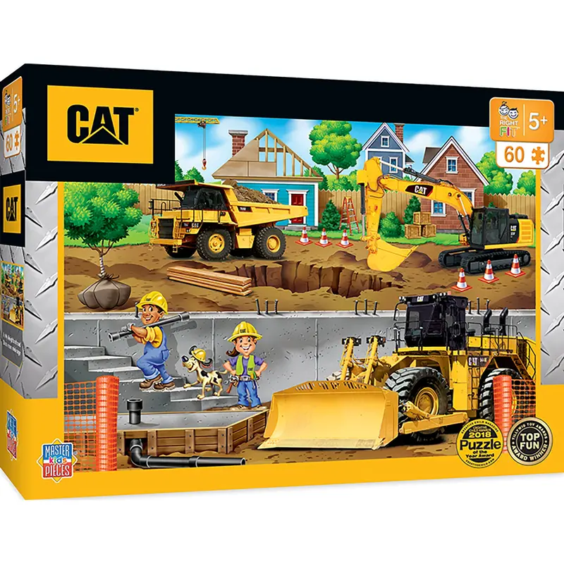 Cat In My Neighborhood Puzzle – 60-Piece Community Discovery Set 1