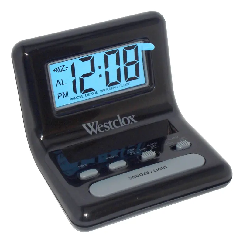 Celebrity Glo-Clox Travel Alarm Clock – Dual Time Zone, Models 47538A & 47539A 1