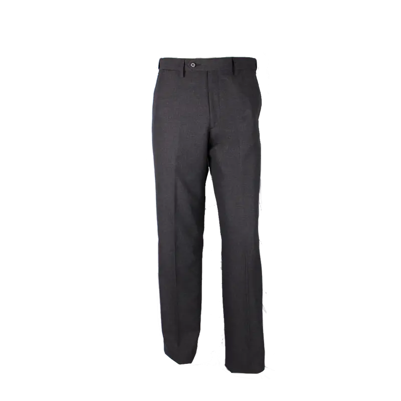 Charcoal Men'S Suit Trousers – Poly-Viscose Blend – 8802 1