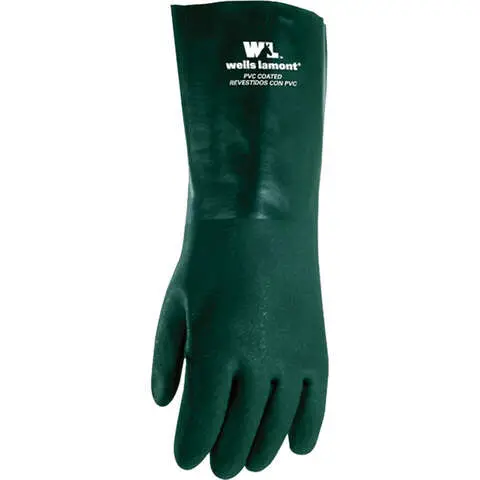 Chemical-Resistant Safety Gloves – Extended Cuff, Size Large 1