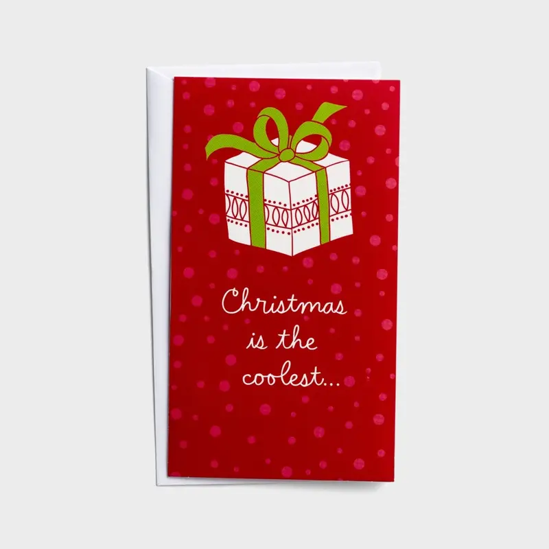 'Christmas Is The Coolest' Holiday Card Set – Whimsical Boxed Greetings (16 Cards) 1