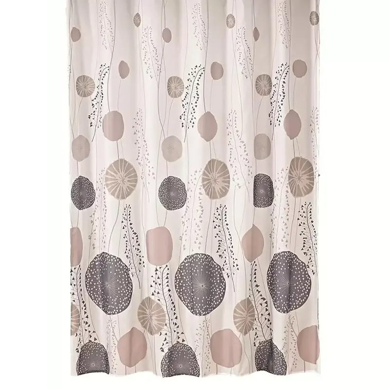 Cirque Shower Curtain – Water-Resistant Polyester Liner Included (203658) 1
