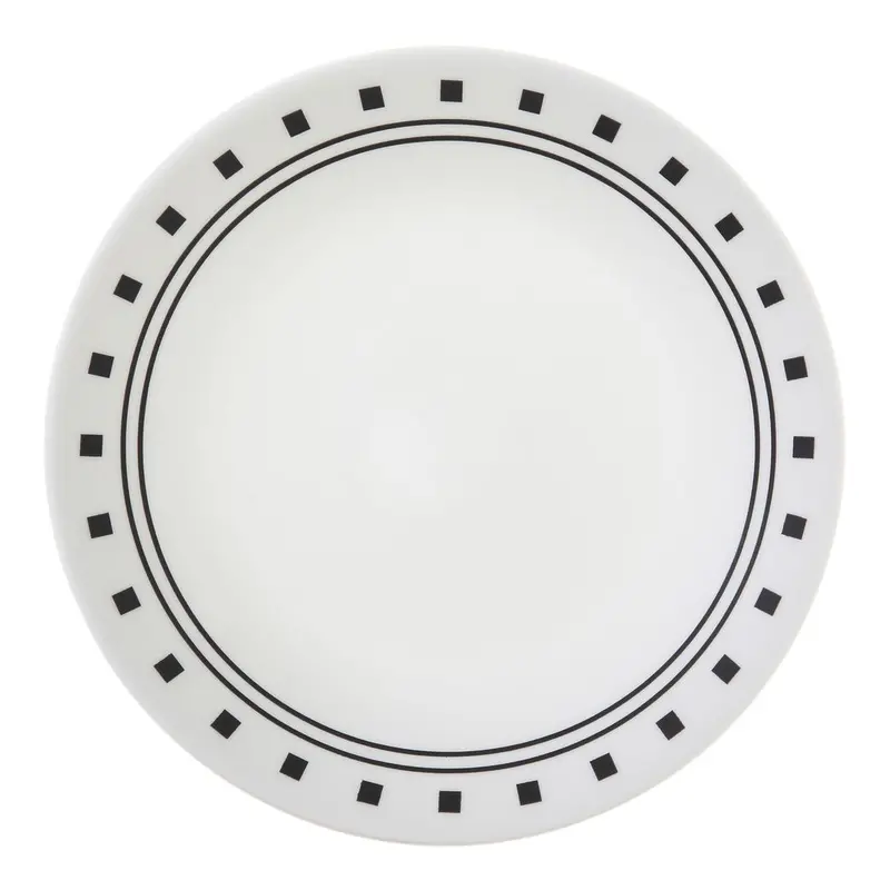 City Block-Themed Ceramic Bread And Butter Plate 1