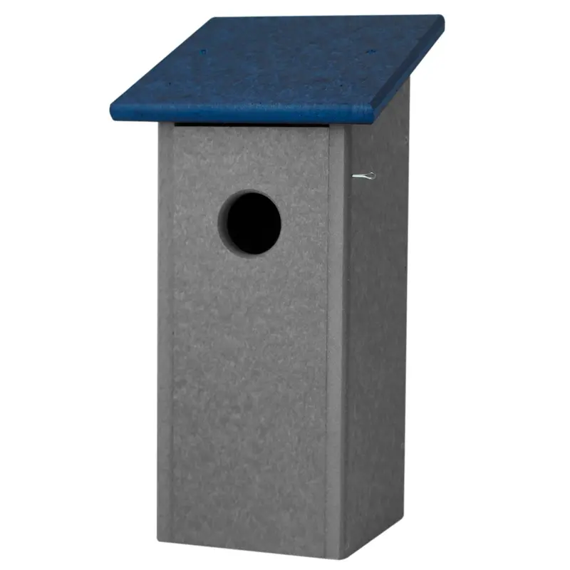 Classic Bluebird House – Outdoor Cedar Nesting Box With Copper Roof (Cb-104-Oc) 1