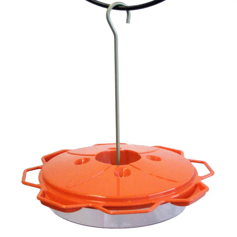 Classic Oriole Feeder – Hanging Glass Tube Design With Perches & Ant-Moat (Model Nao1) 1