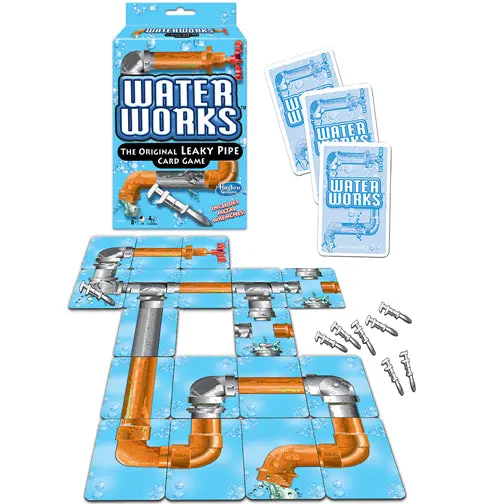 Classic Water Works Board Game – Vintage-Inspired Plumbing Strategy Game 1