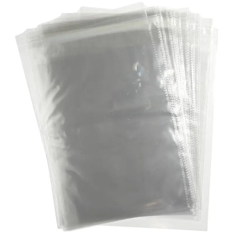 Clear Self-Sealing Plastic Storage Bags – 50-Pack, 4 X 6 Inches (40000758) 1