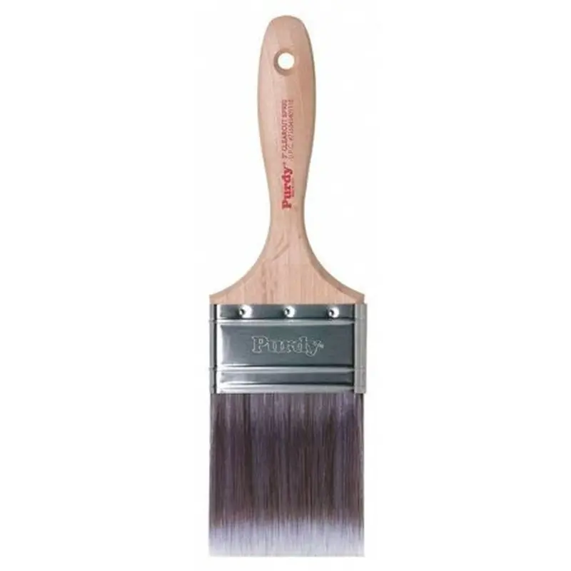 Clearcut Sprig 3-Inch Stiff-Bristle Flat Trim Brush – Heavy-Duty Coverage 1