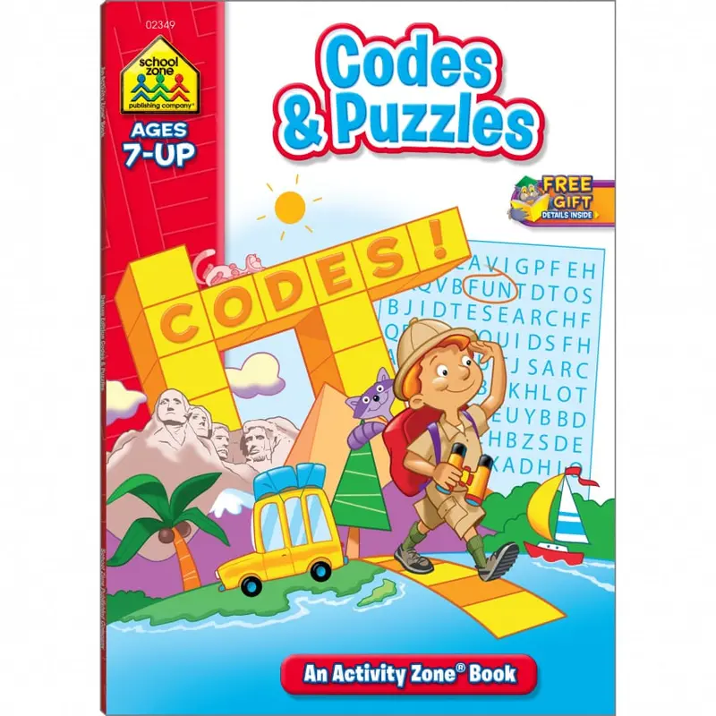 Codes, Ciphers & Logic Puzzles Activity Workbook – Critical Thinking Practice (02349) 1
