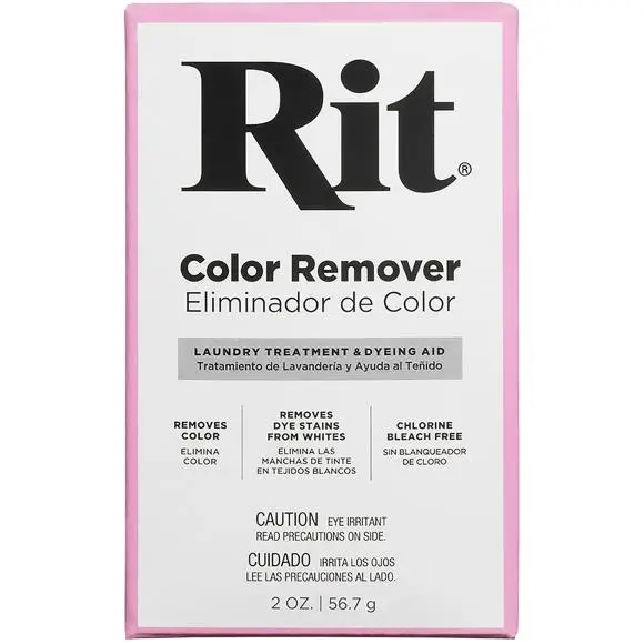 Color Remover & Dyeing Aid – Laundry Treatment For Fabric Restoration And Repurposing 1