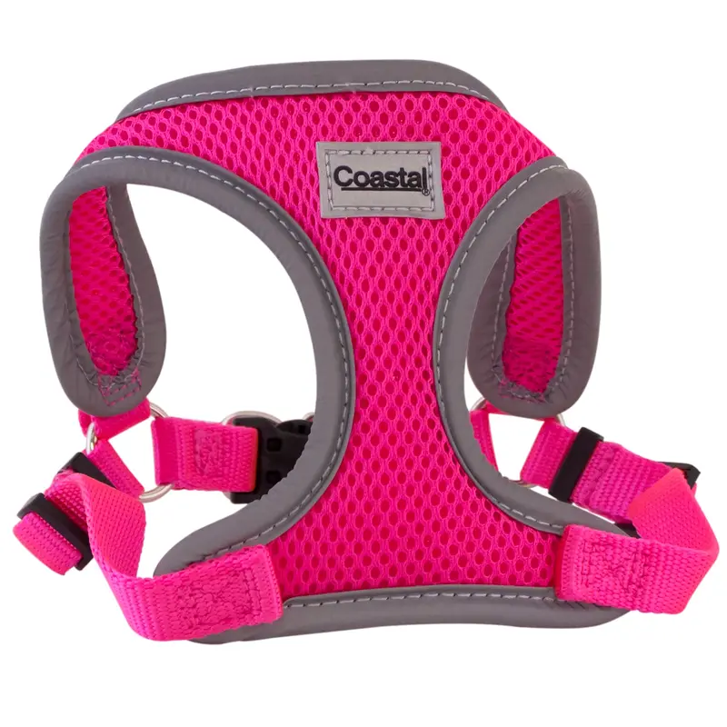 Comfort-Fit Adjustable Dog Harness With Reflective Trim 1
