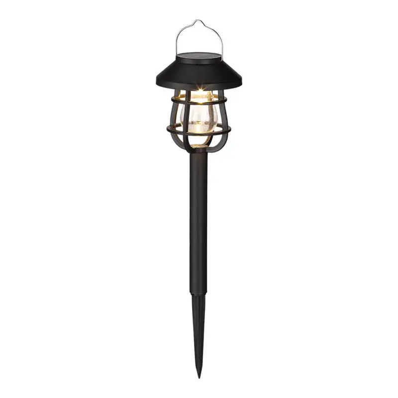 Compact Solar Led Light – 0.06W Black Outdoor Illuminator (Model Gle7044) 1