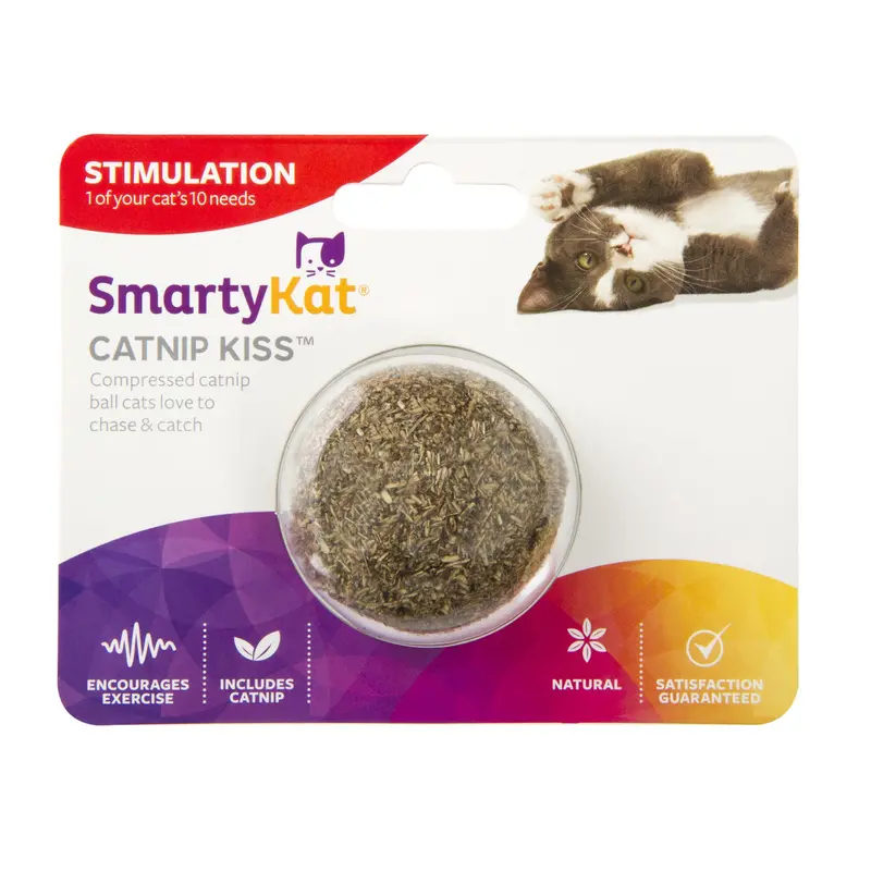 Compressed Catnip Ball – Dense, Long-Lasting Feline Treat Toy 1