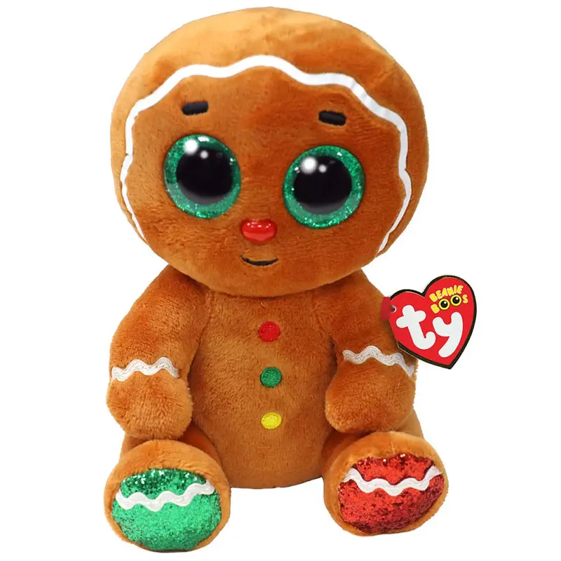 Crumble The Gingerbread Beanie Boo – Limited-Edition Holiday Plush Toy 37316 1