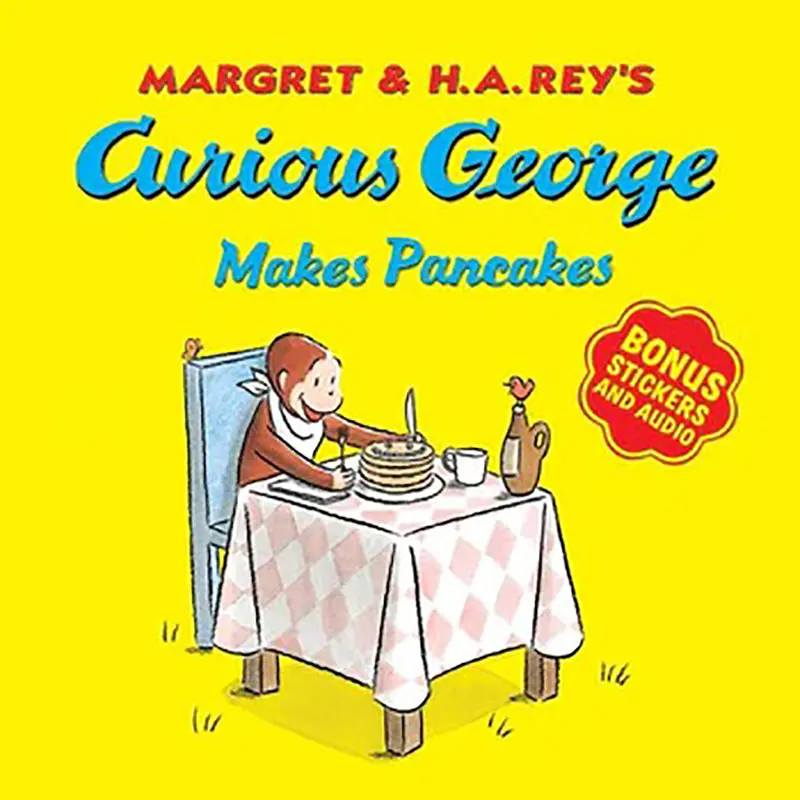 Curious George Makes Pancakes – Whimsical Early Chapter Book (Isbn 9781328581310) 1
