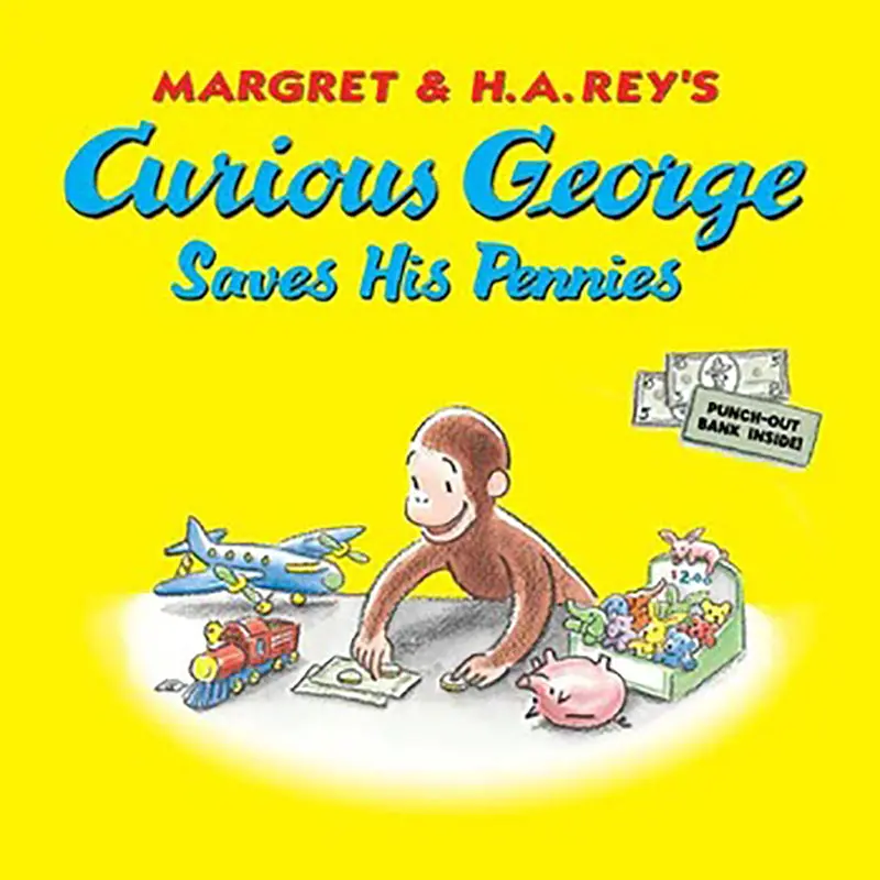 Curious George Saves His Pennies – Financial Literacy Tale For Kids (Isbn 9780547818535) 1