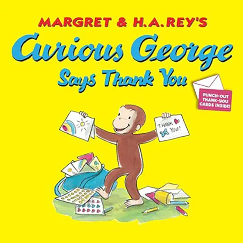 Curious George Says Thank You – Gratitude-Focused Picture Book (Isbn 9780547818528) 1