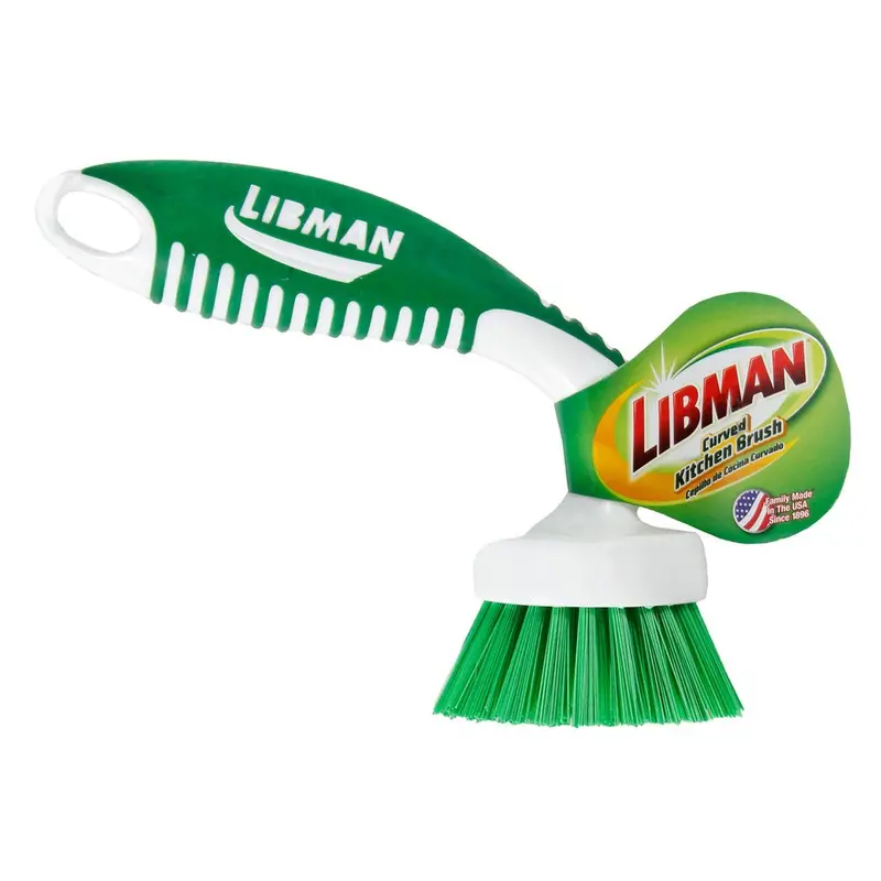 Curved Ergonomic Kitchen Cleaning Brush – Model 42 1