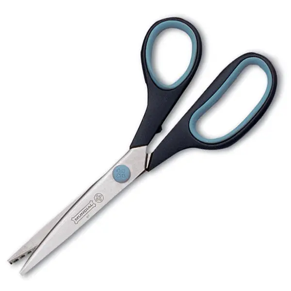 Cushion-Soft Pinking Shears – Ergonomic Fabric Scissors (Model M-1865-1) 1