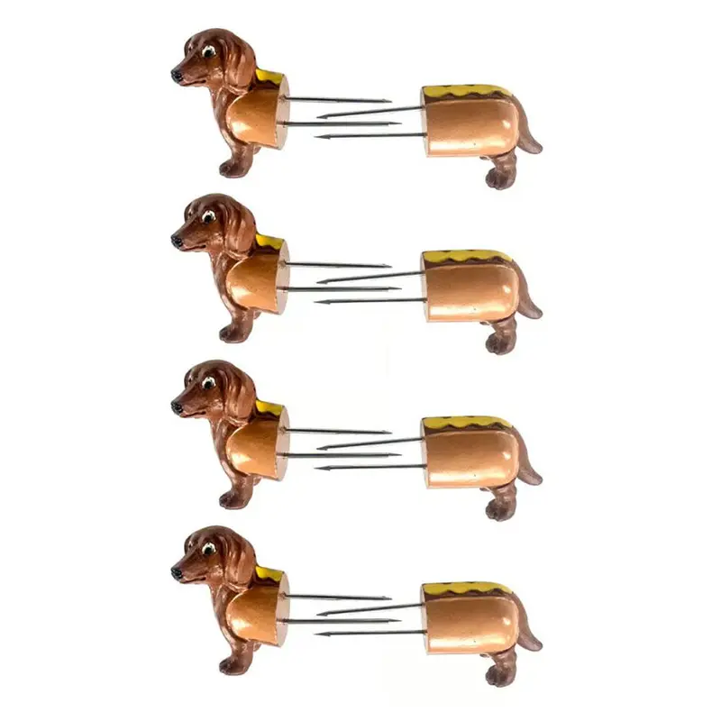 Dachshund-Shaped Corn Holders – Playful Kitchen Helpers 66619 1