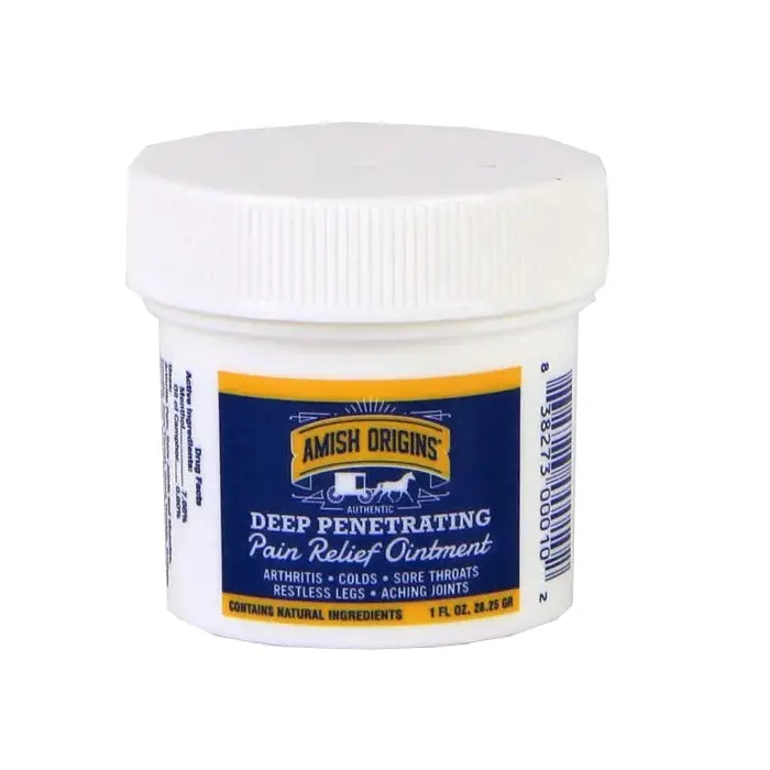 Deep-Penetrating Pain Relief Ointment – Menthol & Camphor Formulated Topical Soothing Cream (1 Oz) 1