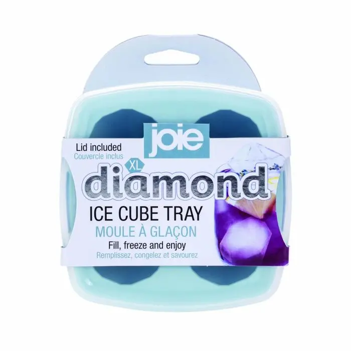 Diamond-Shape Silicone Ice Cube Tray With Snap-On Lid – Bpa-Free (32405) 1