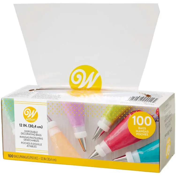Disposable Decorating Bags – 100-Pack For Piping Frosting 1