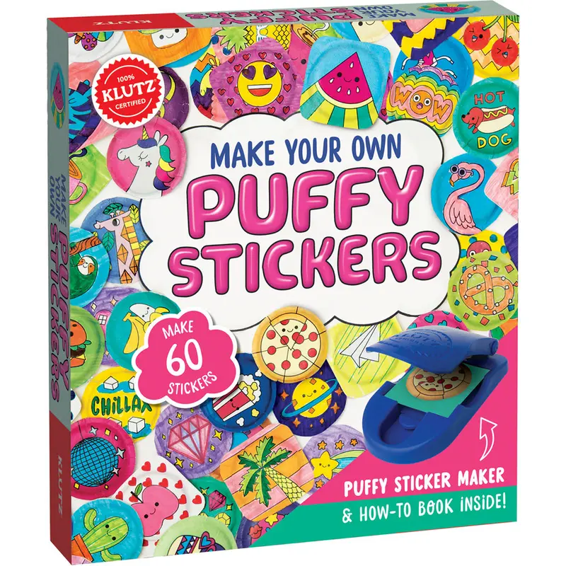 Diy Puffy Sticker Craft Kit For Kids 1