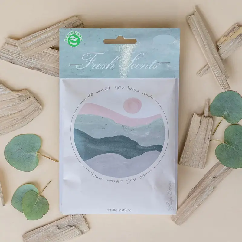 'Do What You Love' Aromatherapy Sachet – Fabric-Filled Relaxation Pouch (Fs-200-755) 1