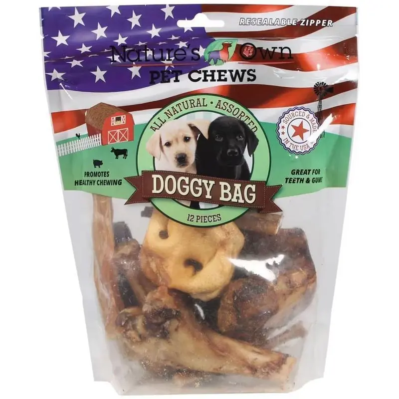 Doggy Bag Assorted Pet Chews – Flavor Variety Pack, Model 90270 1