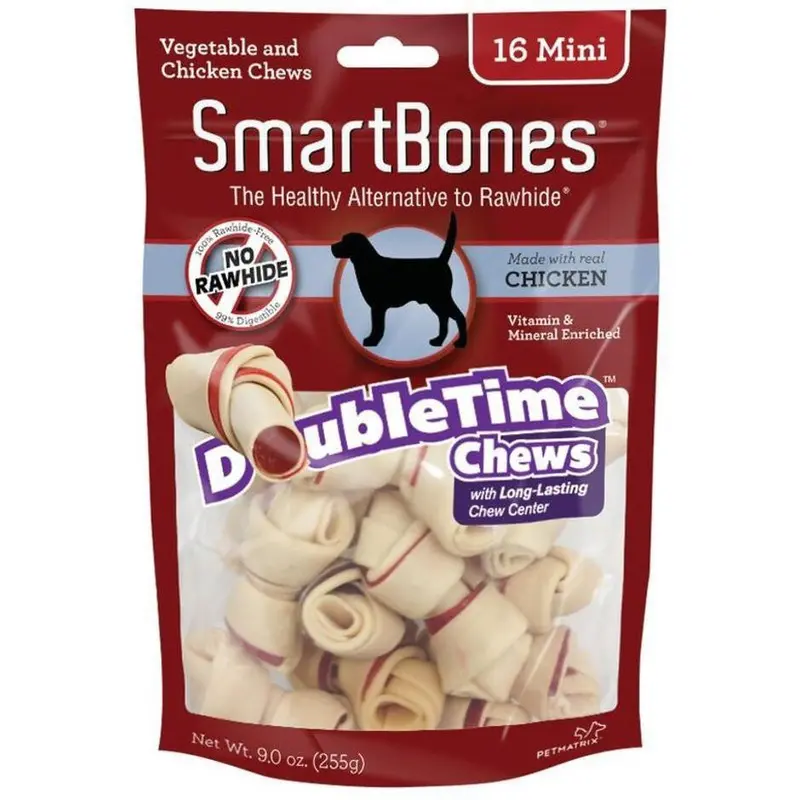 Doubletime Chicken-Flavored Dental Chews For Dogs 1