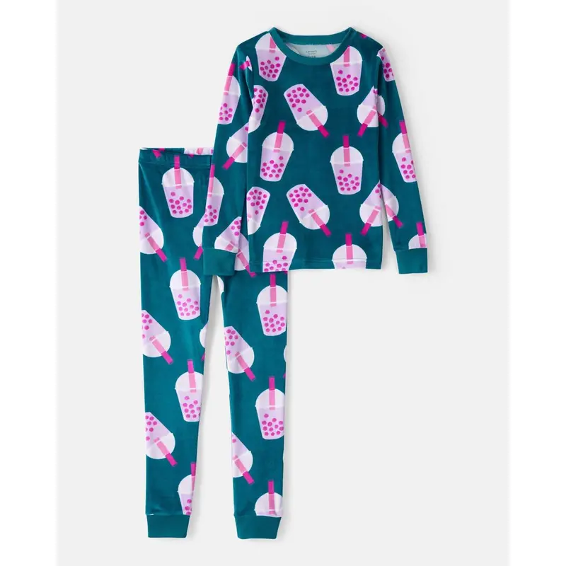 Dreamplush Two-Piece Pajama Set For Girls – Snug-Fit, Plush-Finish Sleepwear 3