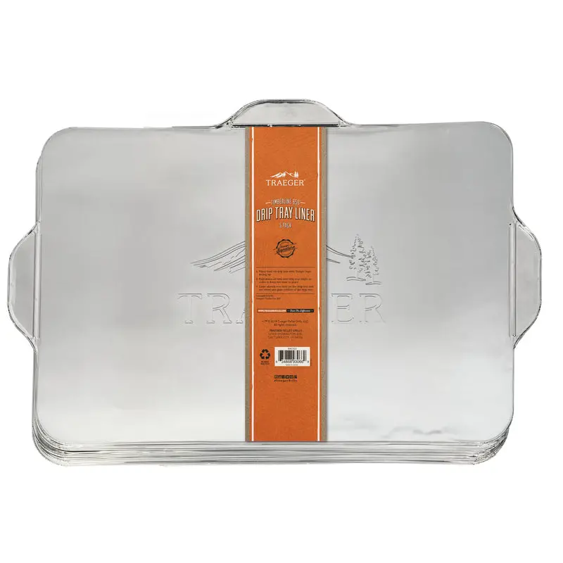Drip Tray Liner Pack – 5 Disposable Heat-Resistant Liners For Timberline 850 Grill 1
