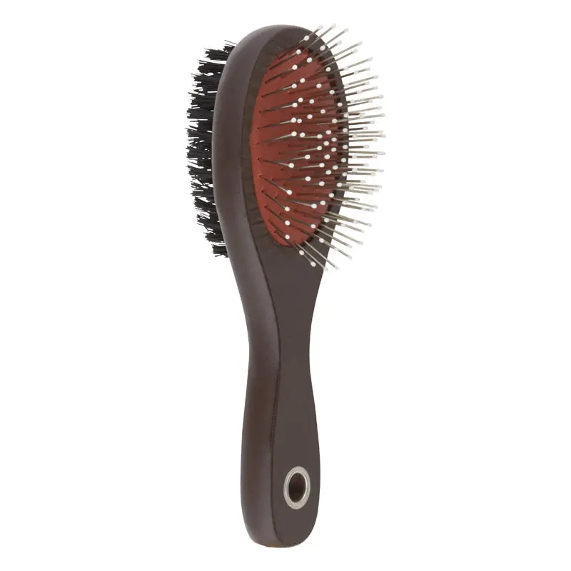 Dual-Function Pin & Bristle Combo Brush – Professional Styling Tool (00550) 1