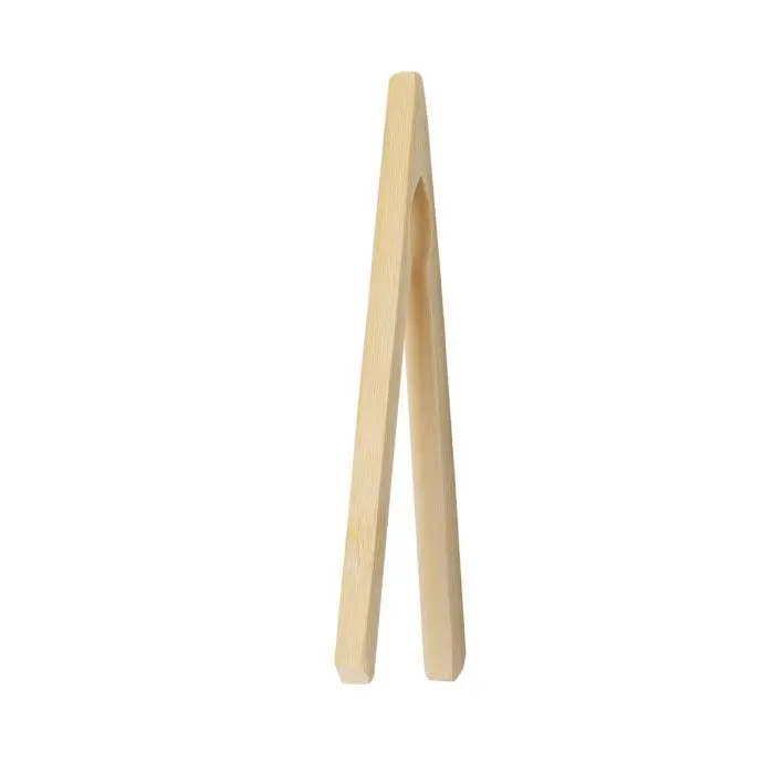 Eco-Friendly Bamboo Toaster Tongs – Heat-Resistant Grip (43211) 1